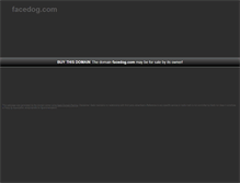 Tablet Screenshot of facedog.com